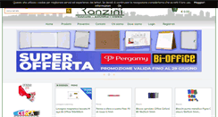 Desktop Screenshot of cartoleriaranzini.it